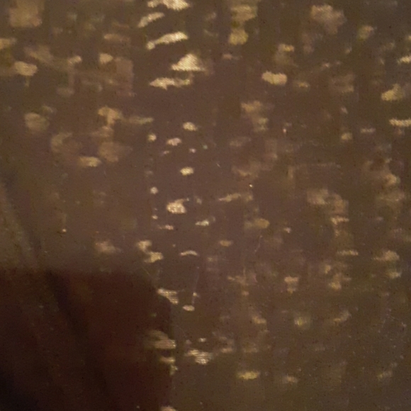 MUDD BLACK SHEER SPECKLED LEOPARD PRINT TOP XS - Picture 6 of 6